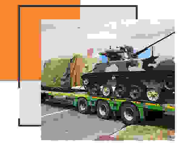 Перевозка военной техники в Ижевске